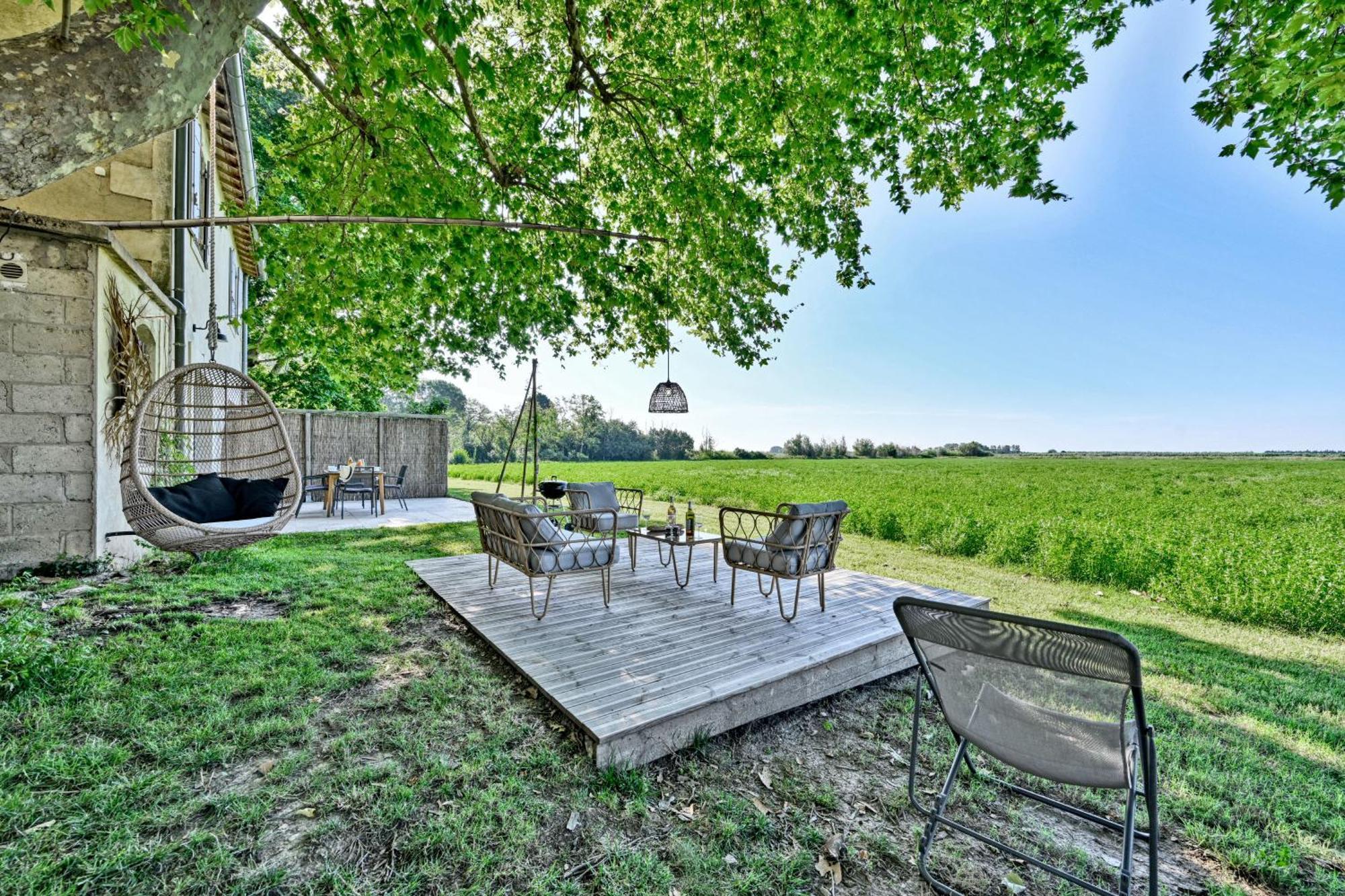 Villa Le Campagne Beaucaire  Exterior foto